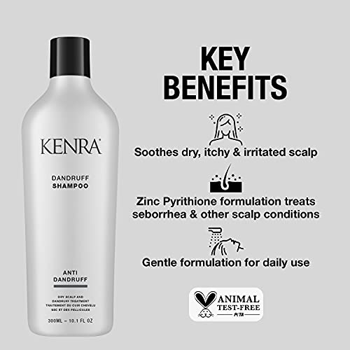 Kenra Dandruff Shampoo Dry Scalp Treatment All Hair Types 10.1 fl