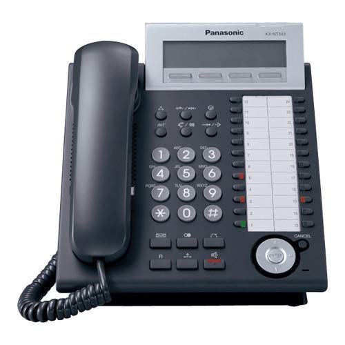 Panasonic KX-NT343 IP Phone Black (Certified Refurbished)