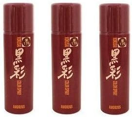 Amazon 3本セット アモロス 黒彩 ダーリング カラースプレー 135ml 176 S 栗 ヘアカラースプレー アモロス ヘアカラー 通販