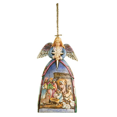 Jim Shore Heartwood Creek from Enesco Nativity Angel Christmas 4.5 IN