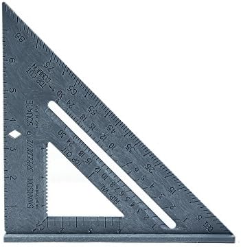 Swanson Tool T0112 Speedlite Square Layout Tool, Gray, made of High Impact Polystyrene Swanson Tool T0112 Speedlite Square Layout Tool, Gray, made of High Impact Polystyrene