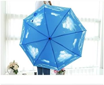 [Prom B] Skies Umbrella Folding Umbrella Parasol, Blue Sky