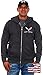 JH DESIGN GROUP Men’s Chevy Corvette Hoodies Pullover & Zip Up Sweatshirts in 6 Styles (Large, BSC7 - Charcoal Gray)