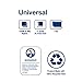 Tork Universal L3141 Luncheon Napkin, 1-Ply, 1/4 Fold, 13
