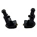 Mean Mug Auto 7133-232314E (Two) Front Windshield Washer Nozzles - Compatible with Chevrolet (Chevy), GMC, Pontiac, Hummer - Replaces OEM #: 15173510, 20820073