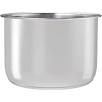 Goldlion Stainless Steel Inner Pot Compatible with Ninja Foodi 7.6 Litre Accessories, Replacement Liner