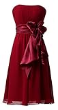 Ouman Sweetheart Bridesmaid Chiffon Prom Dresses Short Evening...