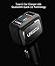 LINKWOW Type-C 3 Port Car Charger Qualcomm Quick Charge 3.0 [Qualcomm Certified] Total 33W 6A Adapter for Google Pixel XL,Nexus 5 X 6P,MacBook 12