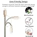 OTISA Phone Charger Cable, 3Pack 6FT 5FT Nylon Braided Charger Cord, Compatible Phone xs/xsmax/xr/8/8plus/7/7plus/6/6plus pad pod & More (Gold/Pink/Silver)
