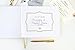 bloom daily planners Wedding Guest Book (120 Pages) Guest Sign-in Book Guest Registry Planner Guestbook - White Cover with Gold Foil, Gilded Edges and Gold Page Marker Hardbound 7