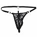 FEESHOW Men's Mesh Lace G-string Thong Lingerie Panties Underwear T-back