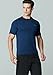 Tesla TM-MTS04-NVY_X-Large Men's HyperDri Short Sleeve T-Shirt Athletic Cool Running Top MTS04