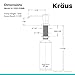 KRAUS Boden Kitchen Soap and Lotion Dispenser in Matte Black, KSD-53MB