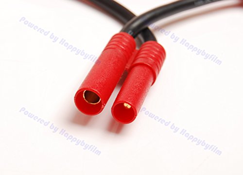 Pack(3) New Series Serial 4MM Bullet Battery Adapter for RC HXT Turning Zippy