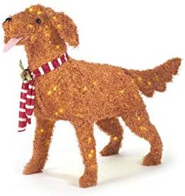 Christmas holiday décor for sale Amazon.com: Holiday Home Outdoor Golden Retriever Dog Christmas Yard