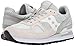 Saucony Originals Men's Shadow Original Classic Retro Running Shoe, Grey/Grey/White, 10 M US