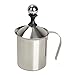 Milk Frother, PYRUS 400ML Stainless Steel Double Mesh Coffee Milk Foamer Cup