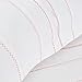 Hotel Collection Duvet Comforter Cover Set, Caspian, 100% Egyptian Cotton - Hypoallergenic, Ultra Soft Percale Lace Premium Quality Set - Includes Duvet Cover and 2 Pillow Shams, Off-White, Queen