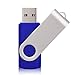 Aiibe 10 Pieces 2GB USB Flash Drive Colorful Memory Stick Thumbdrives (Mix Colors : Black Blue Red Green Orange White Yellow Pink Purple Silver)