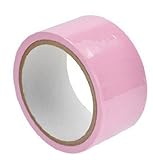 Ctptss Restraint Bondage Tape 1 Roll,pleasure Tape Only Sticks to Itself - No Hair Pulling or Sticky Residue! (pink)