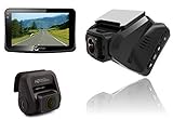 Dash Cam Recorder 3” for Cars WiFi Dual Lens Full HD 1080P Dashboard Camera Wide Angle 170° Front and Rear, Built-in ADAS System LDWS FCWS, G-Sensor, WDR, Loop Recording, Night Vision, Supercapacitor
