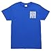 The Office Michael Scott's Fun Run Race Blue T-Shirt Tee, Large