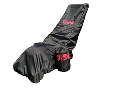 ToughCover Premium Lawn Mower Cover. Universal Fit Water Resistant Cover For Push Lawn Mowers - Heavy Duty, 600D Marine Grade Fabric. Weather, UV & Mold Protection. With Drawstring Cover Storage Bag