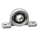 uxcell 4pcs KP001 12mm Bore Self-Aligning Zinc Alloy Inner Self-AligningBall Mounted Pillow Block Insert Bearing