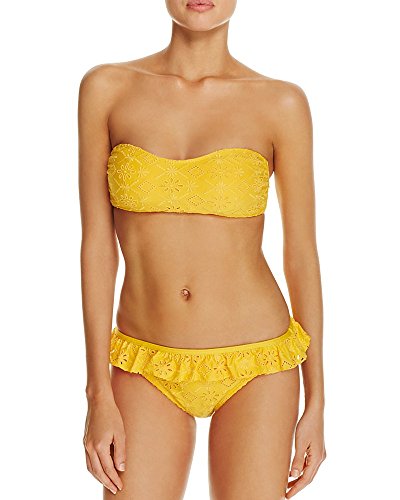 Kate Spade New York Half Moon Bay Bikini Set Saffron (S)