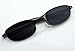 DITOP® Rear Mirror View Rearview Behind Spy Sunglasses Monitor and look like an ordinary pair of sun glasses (Black edge)