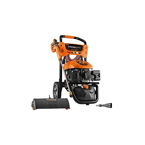 Generac Gas Pressure Washer Kit 3100 PSI 2.5 GPM Lithium-Ion Electric Start with PowerDial Spray Gun