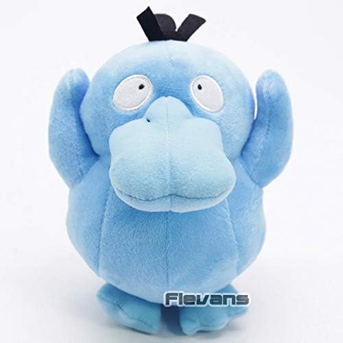 GrandToyZone DOLL SERIES 5pcs/Set 14cm (5.5 inch) Shiny Monster Blue Anime Psyduck Plush Toys (Cartoon Soft Stuffed Dolls)
