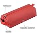Rough Enough Big Pencil Case Organizer Bag Tool Pouch for Adults Boys Girls Teen with Zipper for School Stationary Home Office Bank Power Portable Charger Cable Adapter Art Supplies