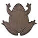 Frog Stepping Stone Cast Iron Yard and Garden Decor Rust Brown 13
