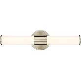 ML Lighting 2220-MG Trumann 1-Light Vanity, LED Modern Gold