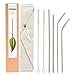 Reusable Straws for Drink, Stainless Steel Straws for 20 30 oz Tumbler, Eco-Friendly Extra Long Straws with Anti-Scratch Tips,BPA Free(2x9.5