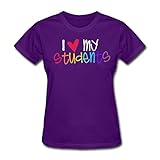 Teachers Heart My Students Women's T-Shirt by Spreadshirt