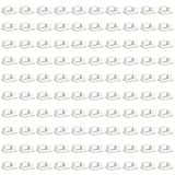 Adhesive Cable Clips, 100PCS Segarty Wire Cable Clips Adhesive Cable Clips, Wire Management Wire Cable Holder Clamps Cable Tie Holder for Car, Office and Home