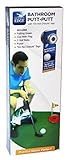 Journey's Edge Bathroom Putt-Putt Mini Golf Putting Game with Mat