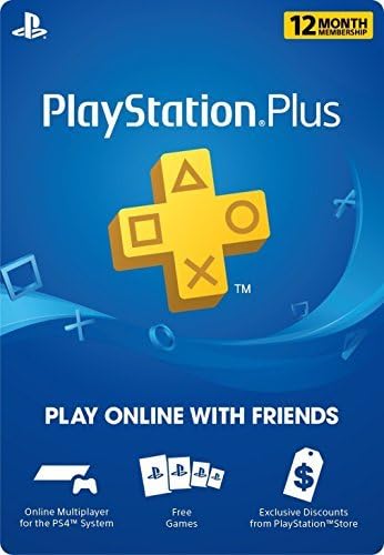 Amazon Com 12 Month Playstation Plus Psn Membership Card New 1
