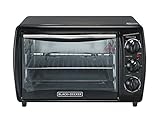 Black & Decker TRO2000R 19 L Toaster Oven with Rotisserie (Non-USA Compliant), Black