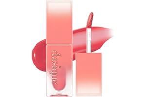 dasique Juicy Dewy Tint (06 Rose Apple) 0.12 oz | Light Application with moisture | Long-wearing Glossy Lip Stain, Non-sticky | Vegan, Cruelty-free | K-beauty