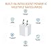 USB Wall Charger, Certified AC USB 5W 1A Mini Universal Portable Travel Power Adapter High Speed 1.0A Output for iPhone iPad Samsung HTC LG iPod Nokia (4 Pack White)