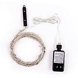 LED Multi Strand Fairy Lights, 6.6FT 300 Micro Led Lights 15 Strings in Bunch for Home Party Holiday Chrismas Tree Decoration (Cool White)