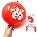 JOYIN 30 Pack Valentines Day Gift Cards with Gift Punch Ball Balloon Set for Classroom Exchange Prizes, Valentine Party Favors