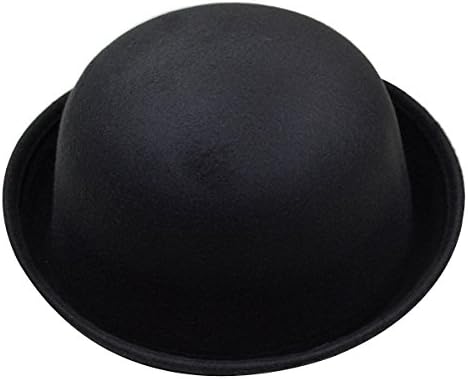 Women Girls Vintage Winter Warm Cloche Hat Round Bonnet Hat Skull Cap