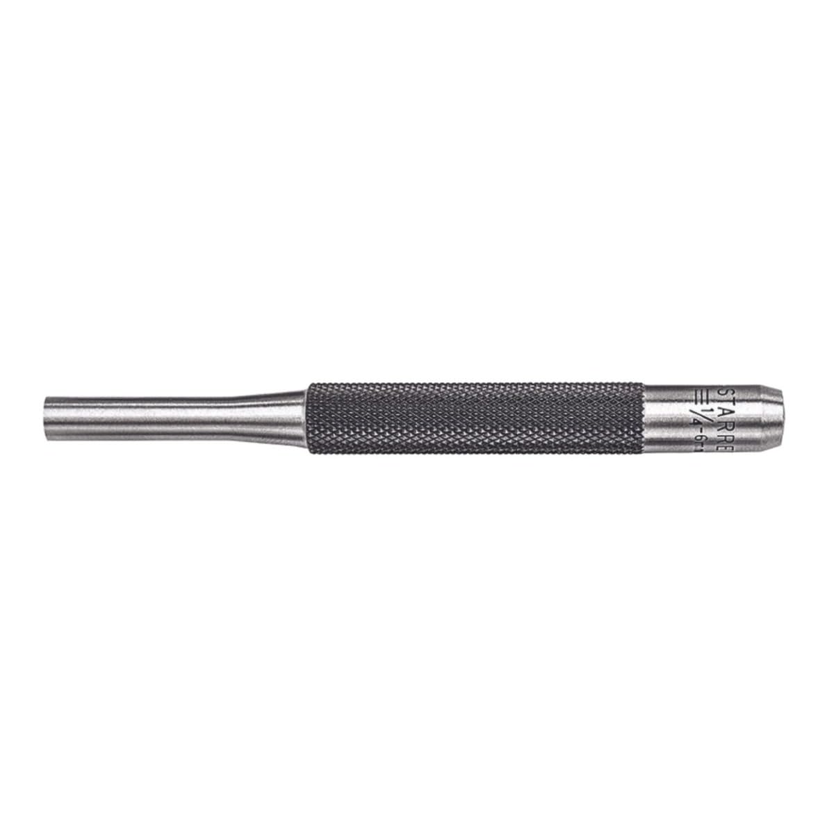 Starrett 565G Drive Pin Punch, 4" Overall Length, 1" Pin Length, 1/4" Pin Diameter