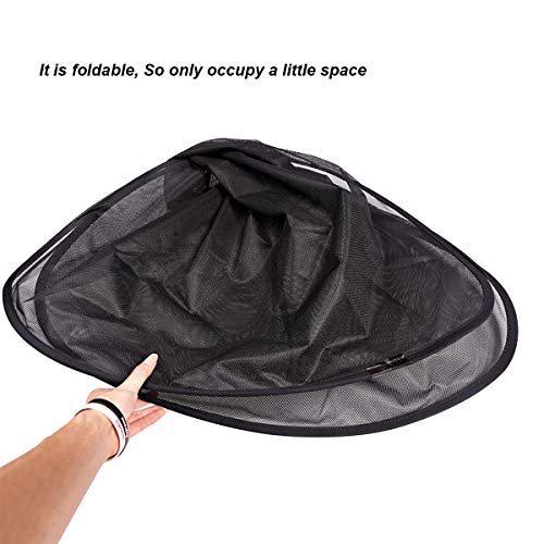 WJM Sunroof Sunshade Glass Roof Sunshade Skylight Blind Shading Net for Tesla Model 3 (Model 3 Rear Sunshade)
