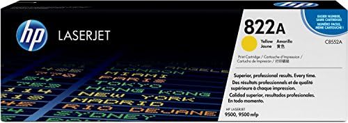 HP 822A (C8552A) Yellow Original LaserJet Toner Cartridge