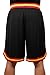 Ultra Game NBA Miami Heat Mens Woven Basketball Shorts, Team Color, Medium